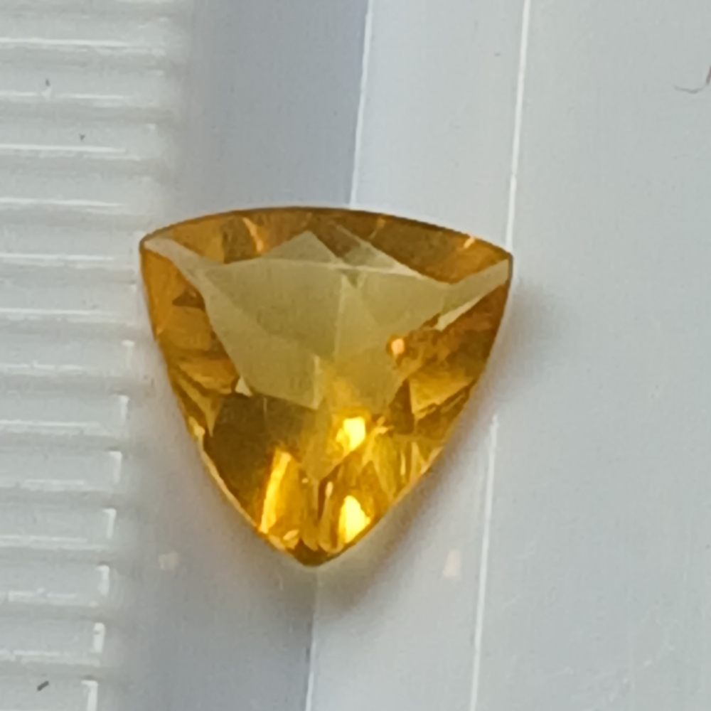 Orange Garnet Gemstone 5mm Trillion